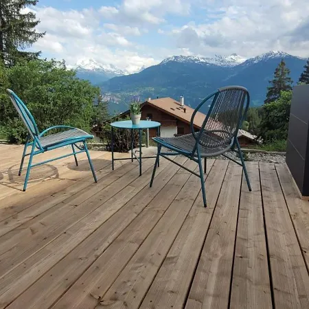 Chez Claudine Et Charles - Lejlighed Crans-Montana
